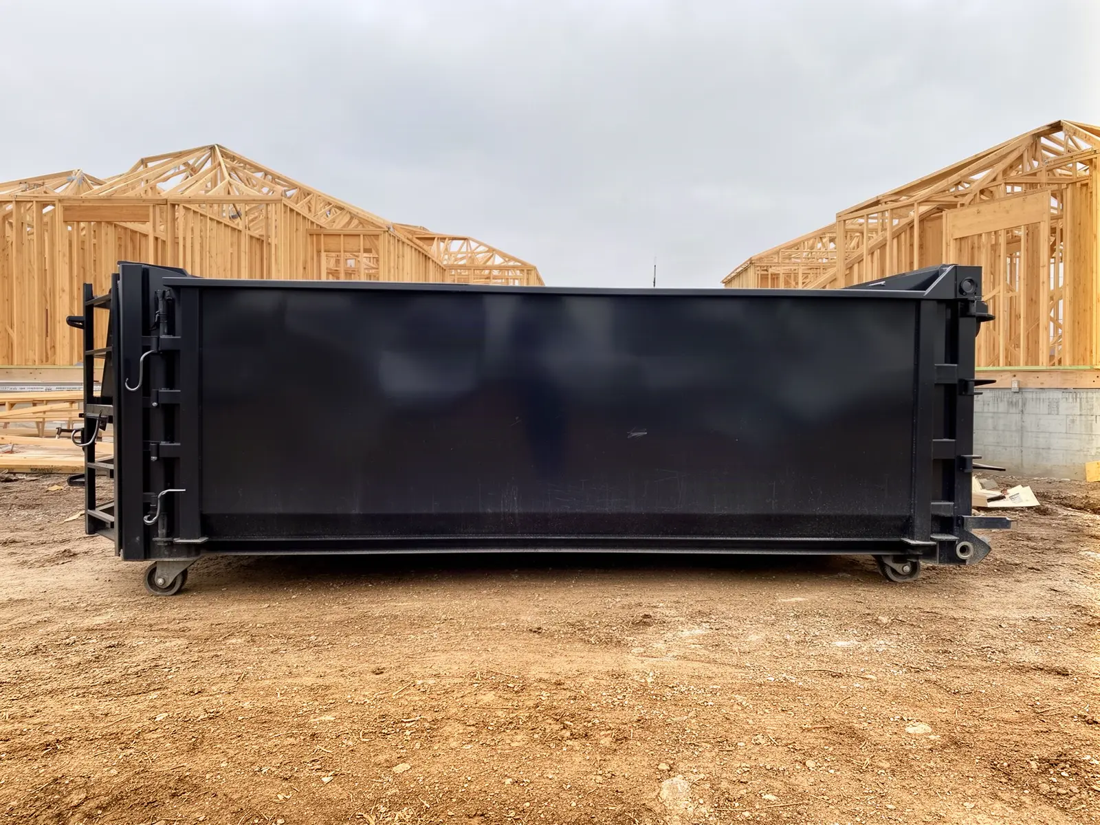 Roll-off dumpster from Big Oaks Dumpster Hauling in Canyon, TX